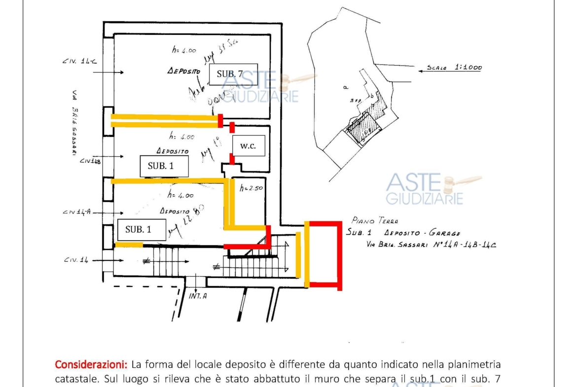 identificata al Catasto Fabbricati al F. 38